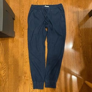 MEC Navy Hemp Joggers Pants. Size 2.